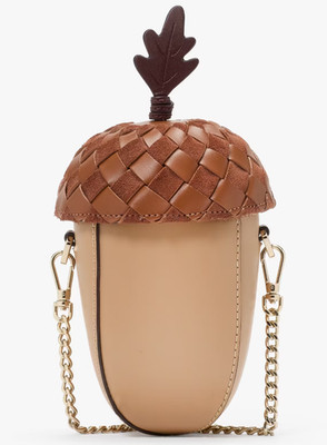 Kate Spade 3D Acorn Crossbody Bag Beige & Brown Leather KL918 NWT Collectible | eBay US