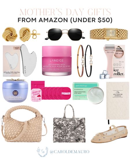 Find the perfect gift for your mom, aunt, MIL, and grandmom this Mother's Day with this cute crossbody bag, makeup eraser, ice roller, gold earrings, eye mask, and many more!
#giftsforher #affordablefinds #selfcare #amazonfinds

#LTKbeauty #LTKGiftGuide #LTKitbag