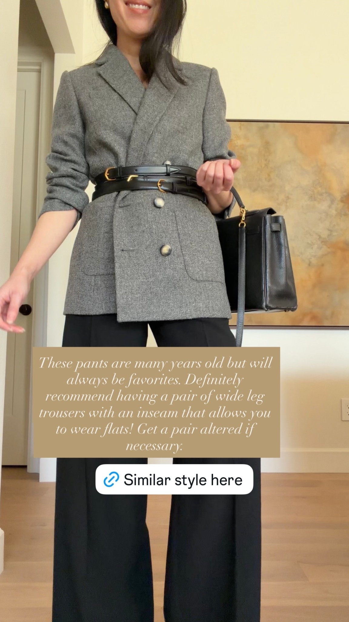 This outfit is styled with black flats: effortless and classic. Shop now!

#classicstyle
#workoutfit
#officeoutfit
#businessoutfit
#businesscasual



#LTKstorytime #LTKootd #LTKgrwm