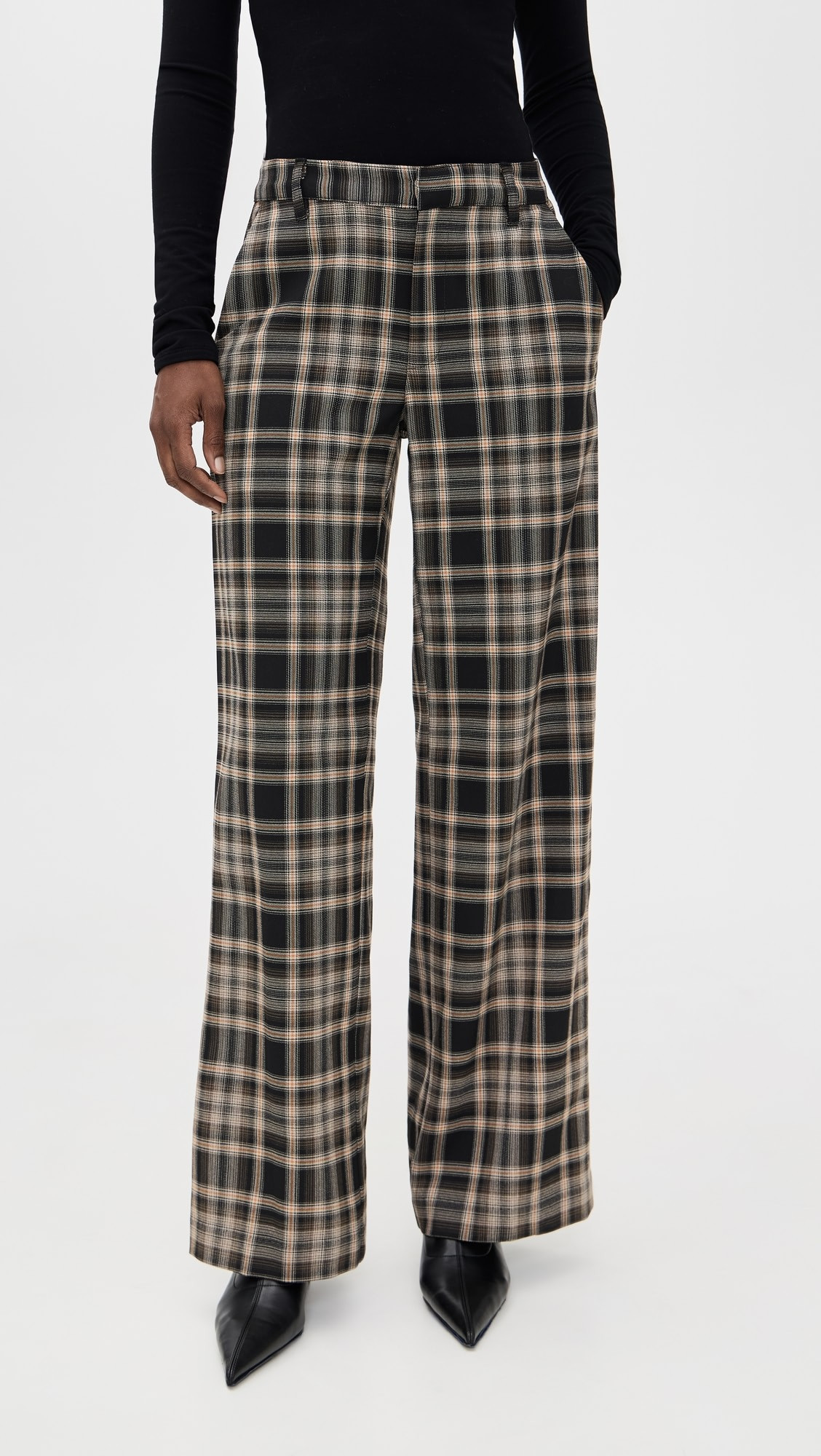 Relaxed Plaid Trousers | Shopbop