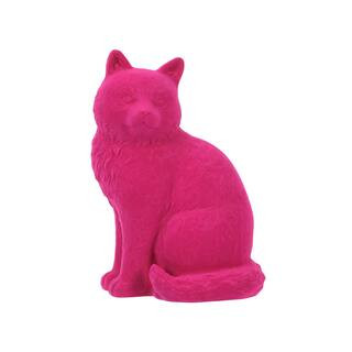 7.25" Pink Flocked Cat Tabletop Décor by Ashland® | Michaels | Michaels Stores