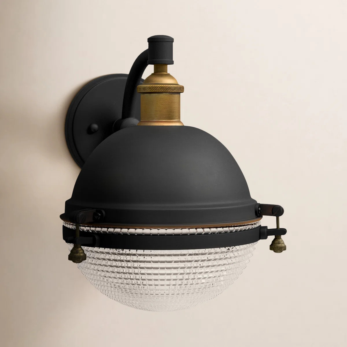 Feria Aluminum, Brass Wall Light | Wayfair North America