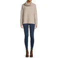Dreamers by Debut Womens Cowl Neck Pullover Long Sleeve Sweater | Walmart (US)