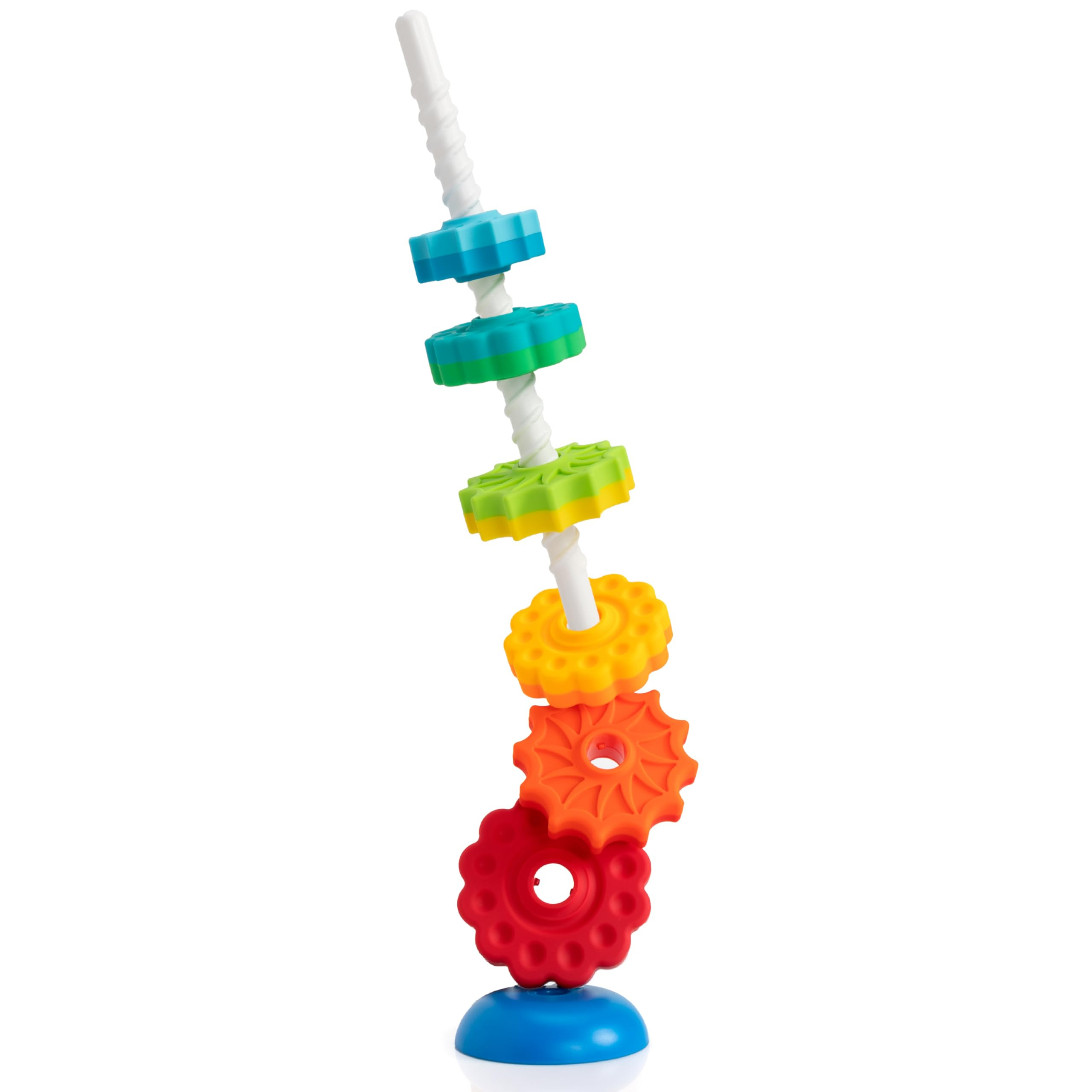 Fat Brain Toys SpinAgain, Baby Stacking & Spinning Toys for Toddlers Ages 1+ | Amazon (US)
