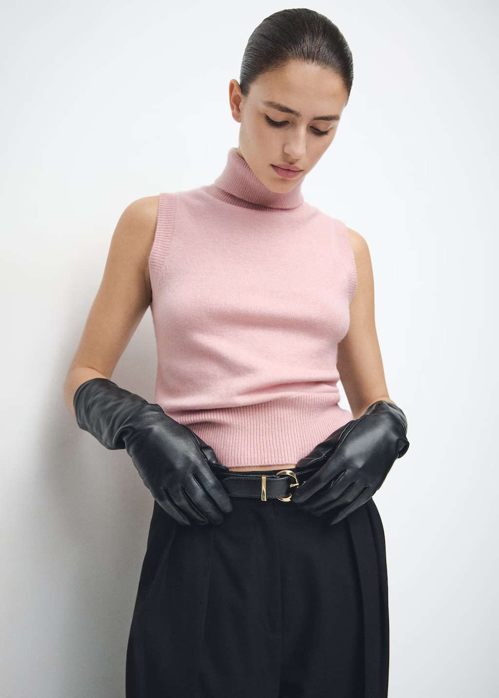 Turtleneck knit top | Mango (US/MX/AU)