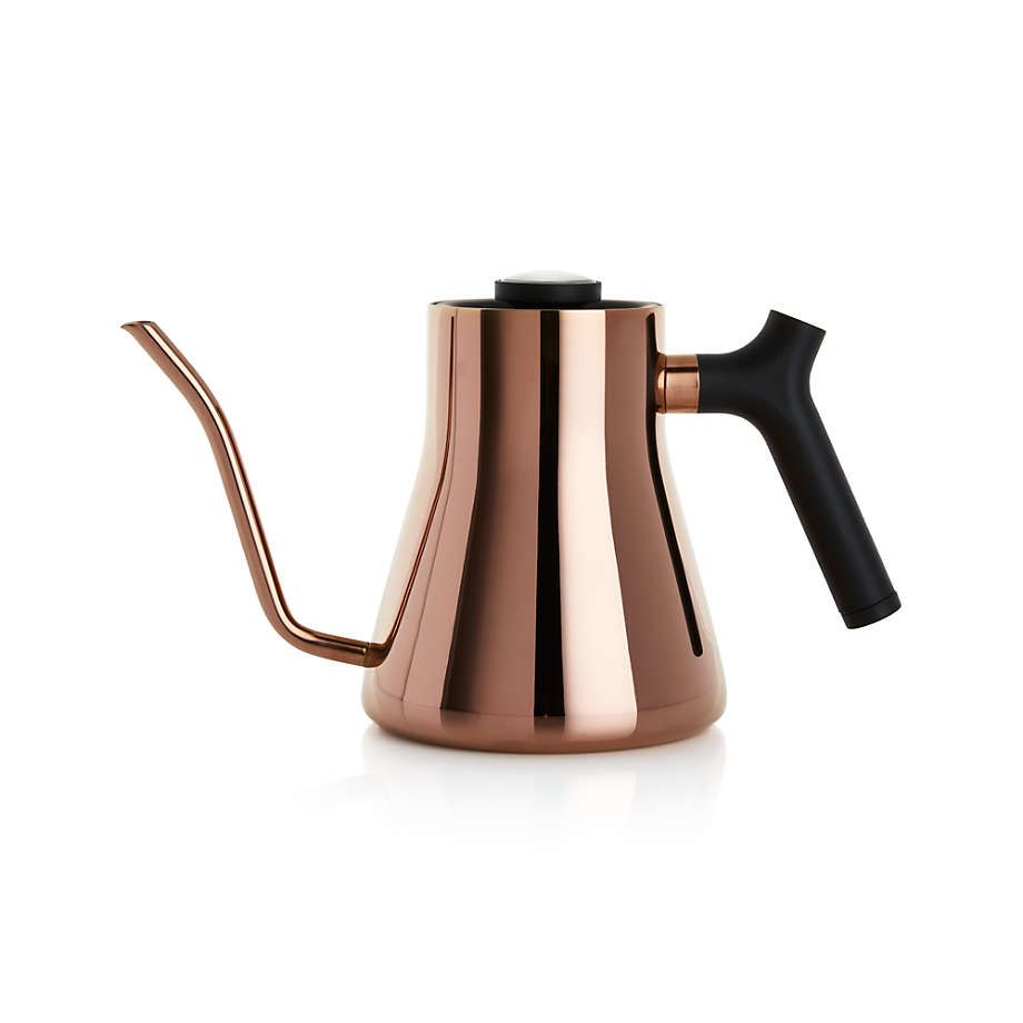 Fellow Stagg Copper Stovetop Pour-Over Tea Kettle + Reviews | Crate & Barrel | Crate & Barrel
