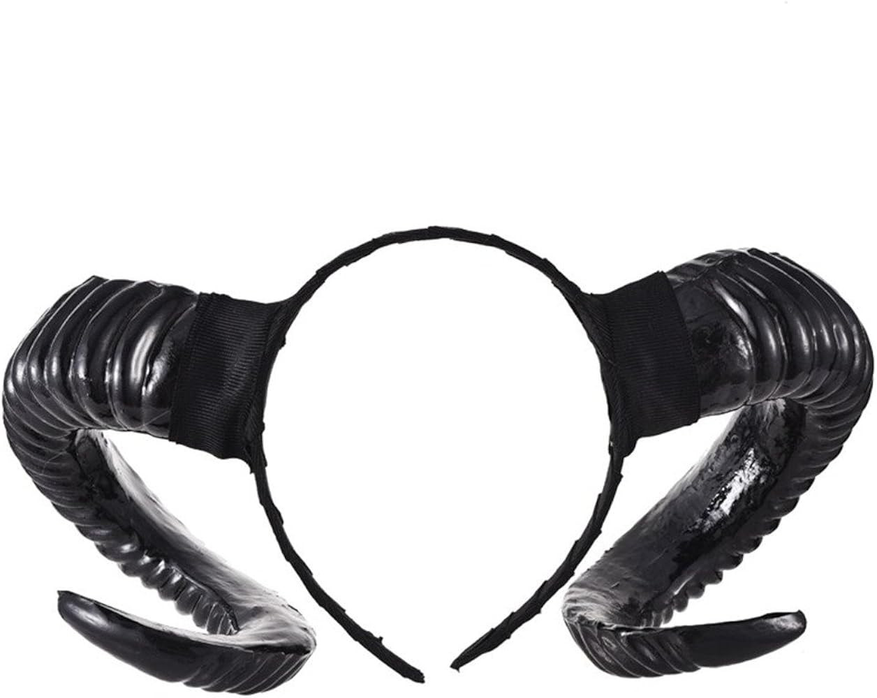 Gothic Sheep Horn Headband Forest Animal Photo Props Hair Accessory Handmade | Amazon (US)