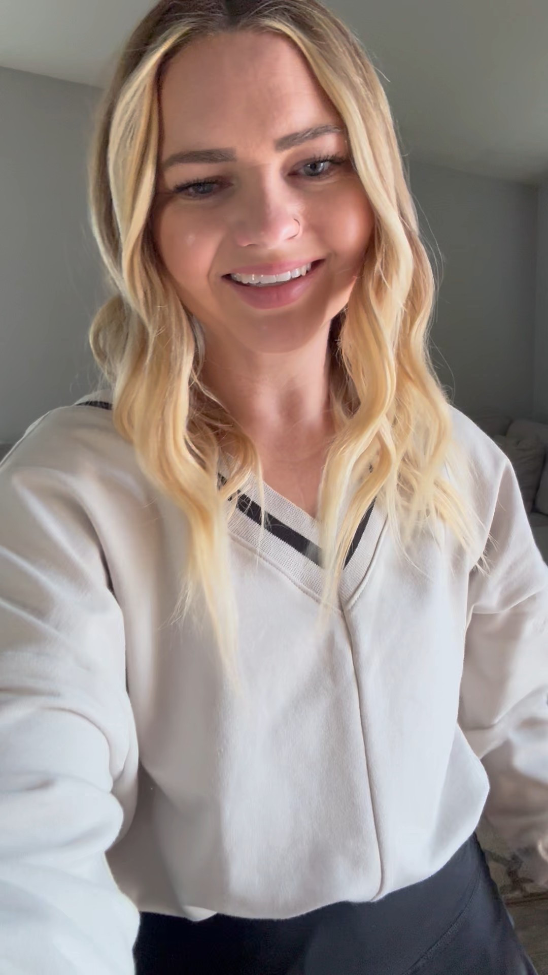 Cute workout top and tennis skirt🖤

#LTKMidsize #LTKActive #LTKStyleTip