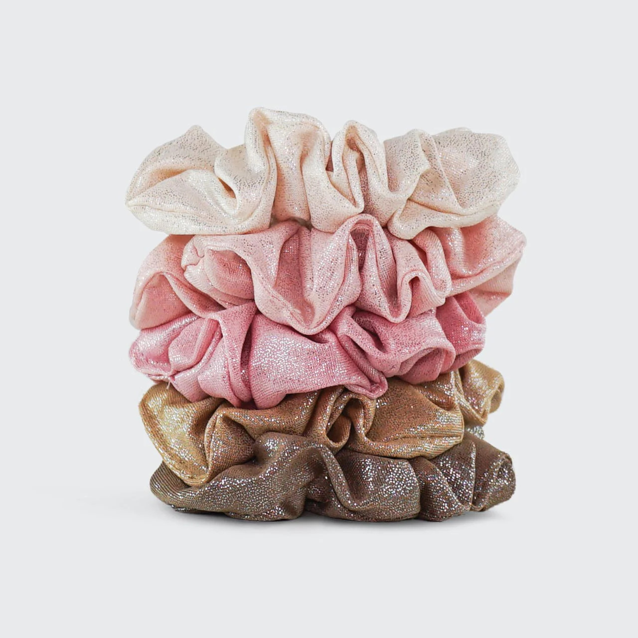 Metallic Scrunchies - Blush | Kitsch