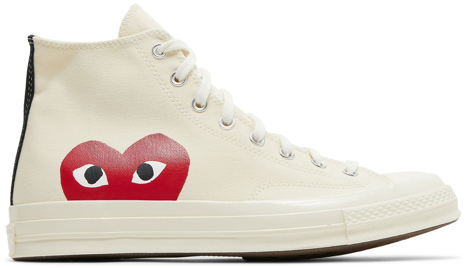 Buy Converse Comme des Garçons Play x Chuck 70 High 'Milk' - 150205C | GOAT | GOAT