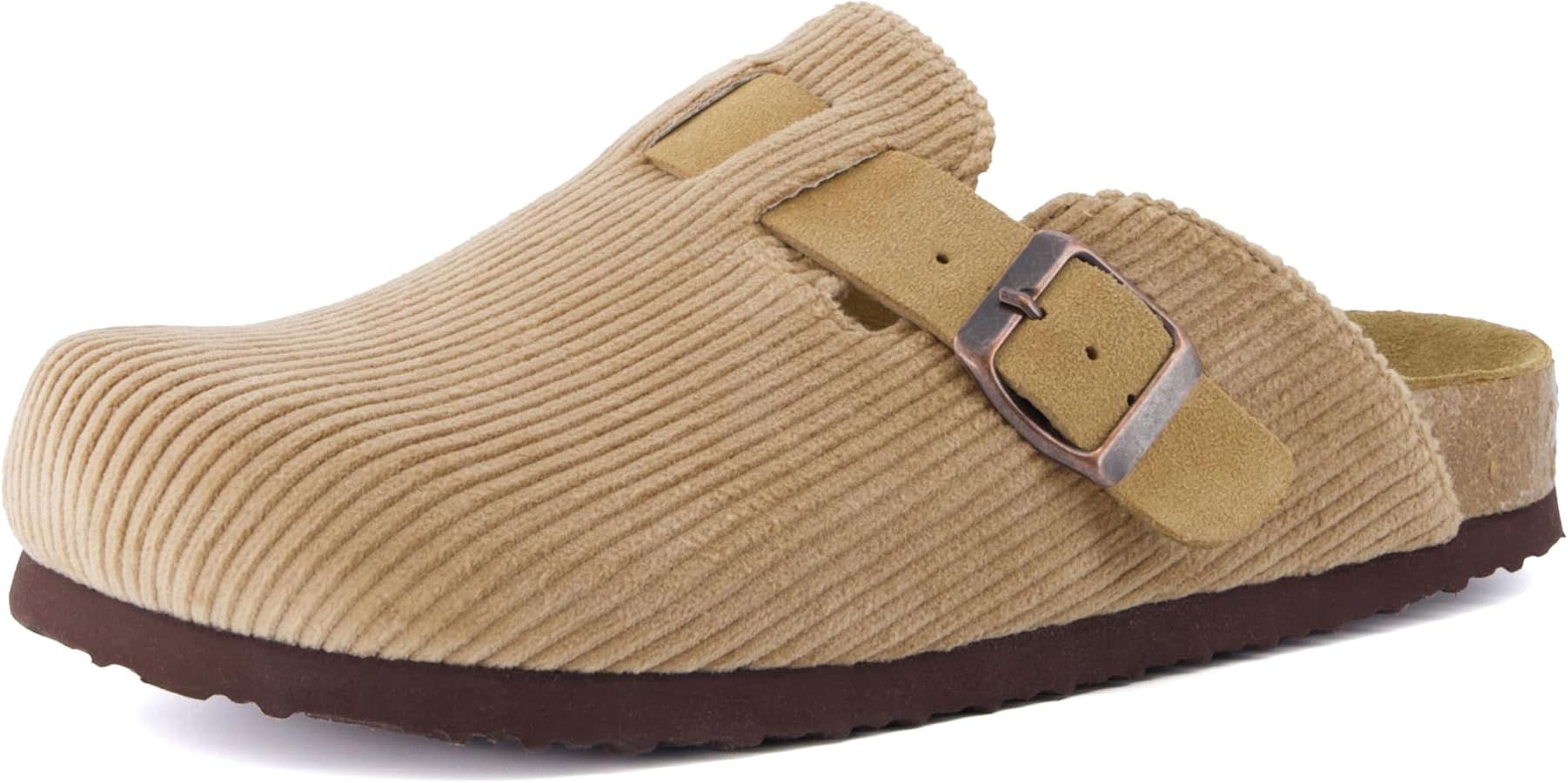 CUSHIONAIRE Women's Hana Cork Footbed Clog with +Comfort, Wide Widths Available | Amazon (US)