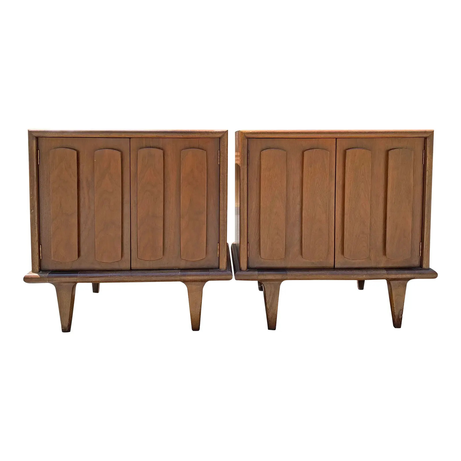 1960s Mid Century Modern Vintage American of Martinsville NightStands | Chairish