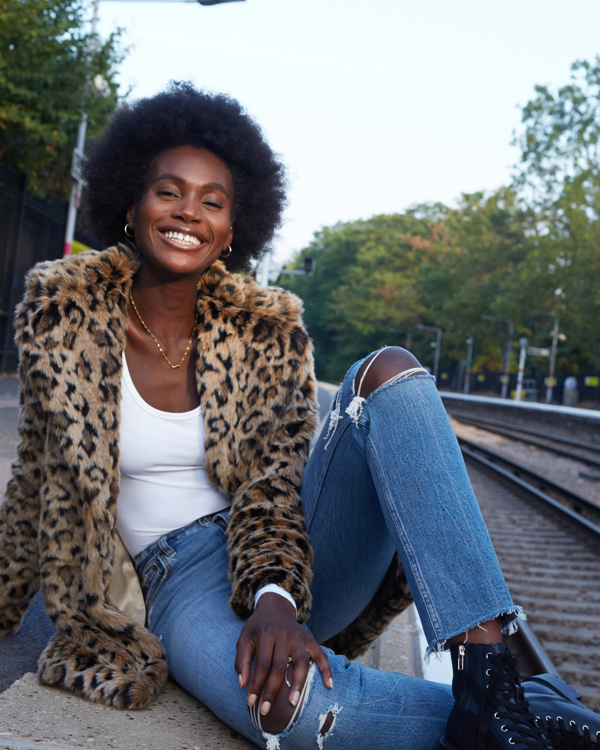 Mid-Length Leopard Coat
					



		
	



	
		Exchange Color / Size
	


	

	

	
		


  Was $180, n... | Abercrombie & Fitch (US)