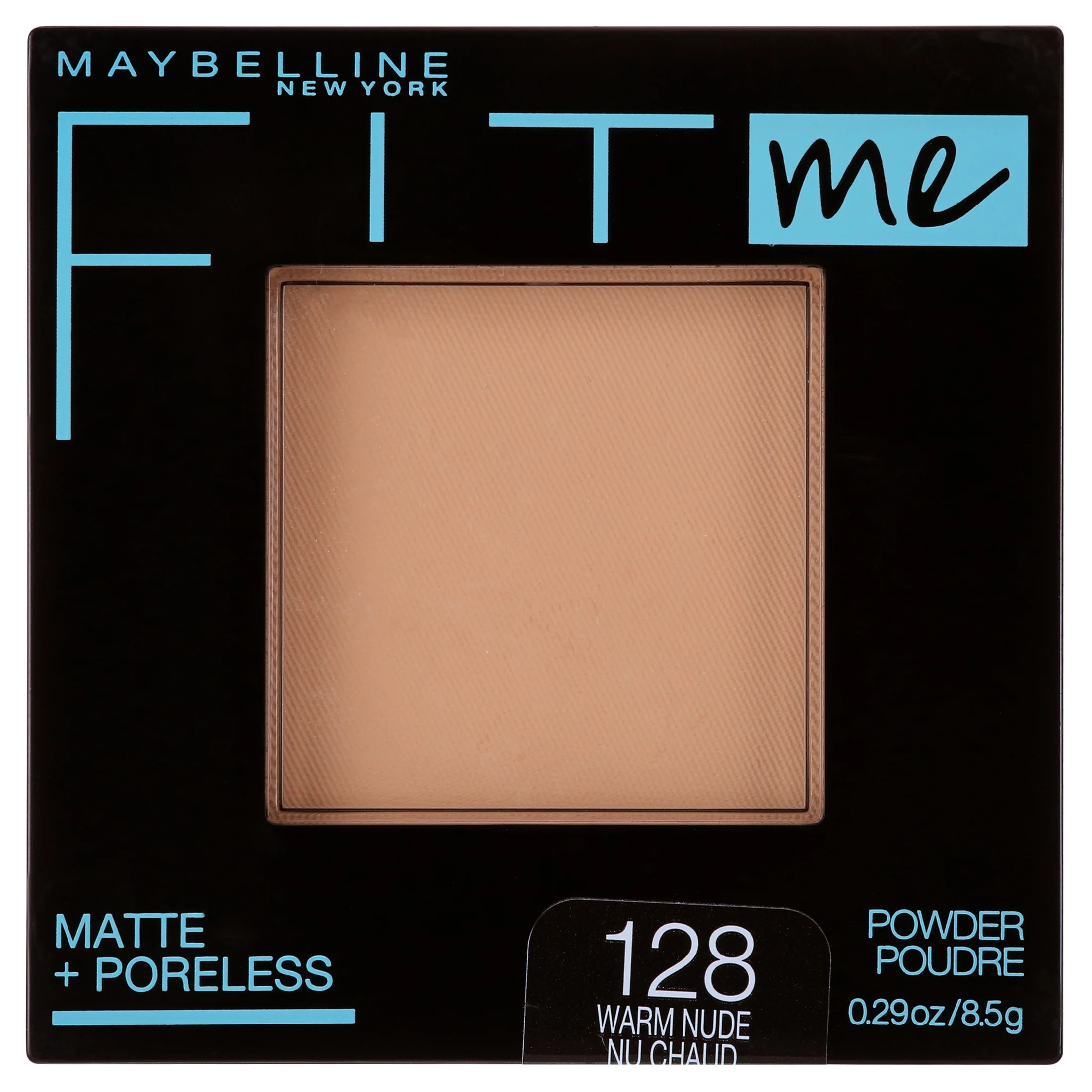 Maybelline Fit Me Matte Poreless Pressed Face Powder Makeup, Warm Nude, 0.29 oz | Walmart (US)