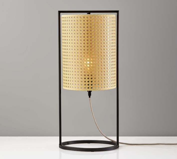 Nestor Cane Table Lamp | Pottery Barn (US)