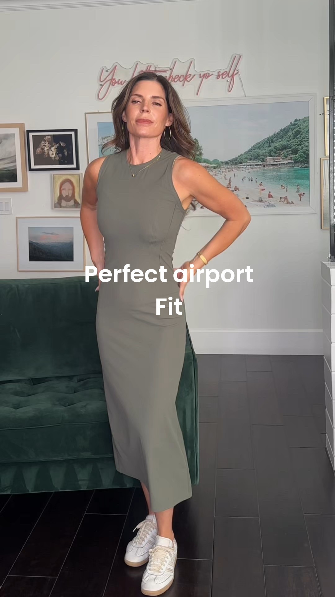 This dress from @lululemon is so comfortable! Perfect for travel! 

#LTKTravel #LTKOver40 #LTKActive