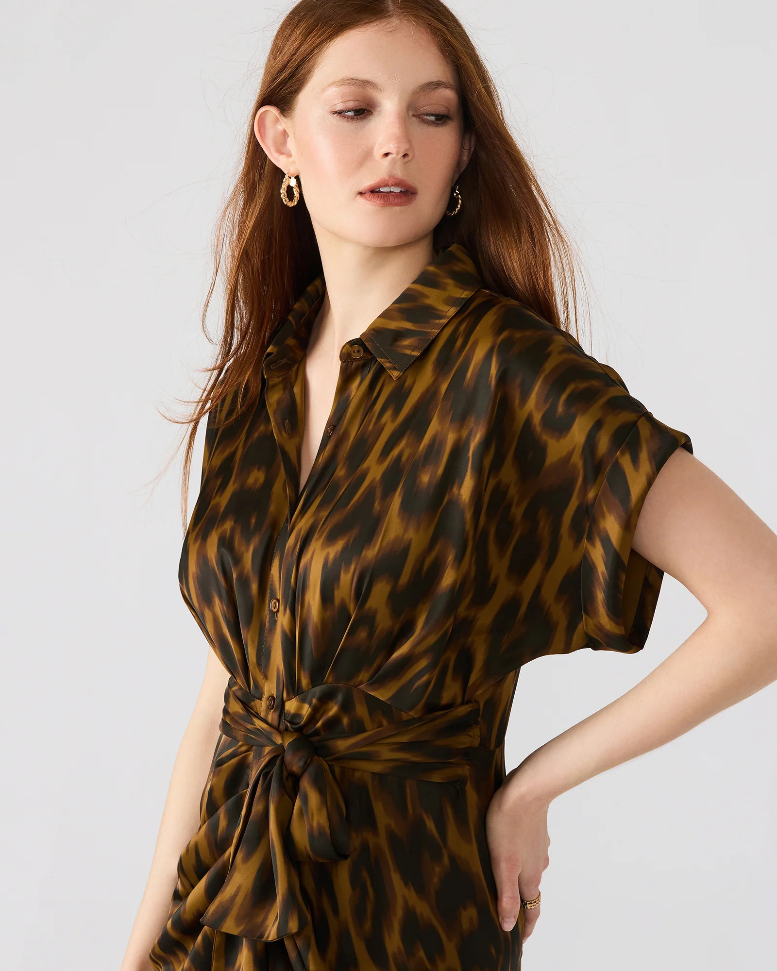 Tori Dress Leopard | Steve Madden (US)