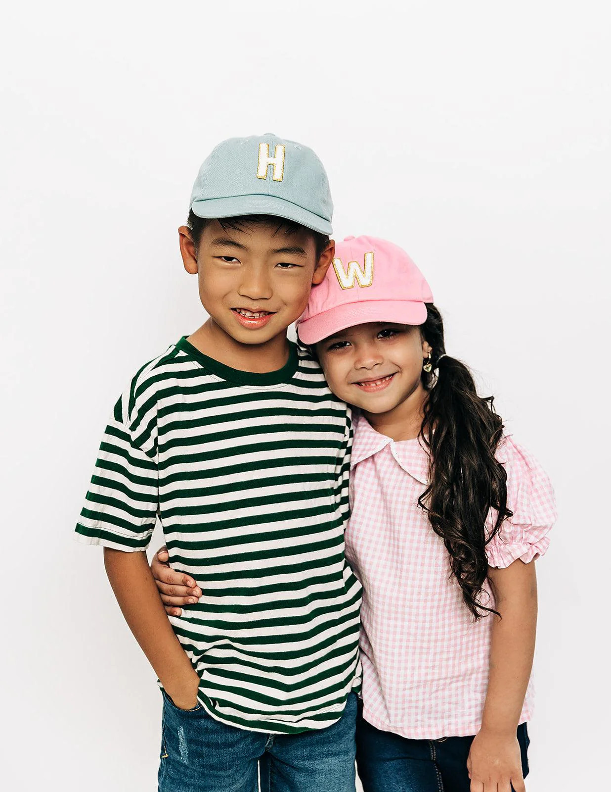 Light Pink Hat + Twinkle Terry Letter | Rey to Z