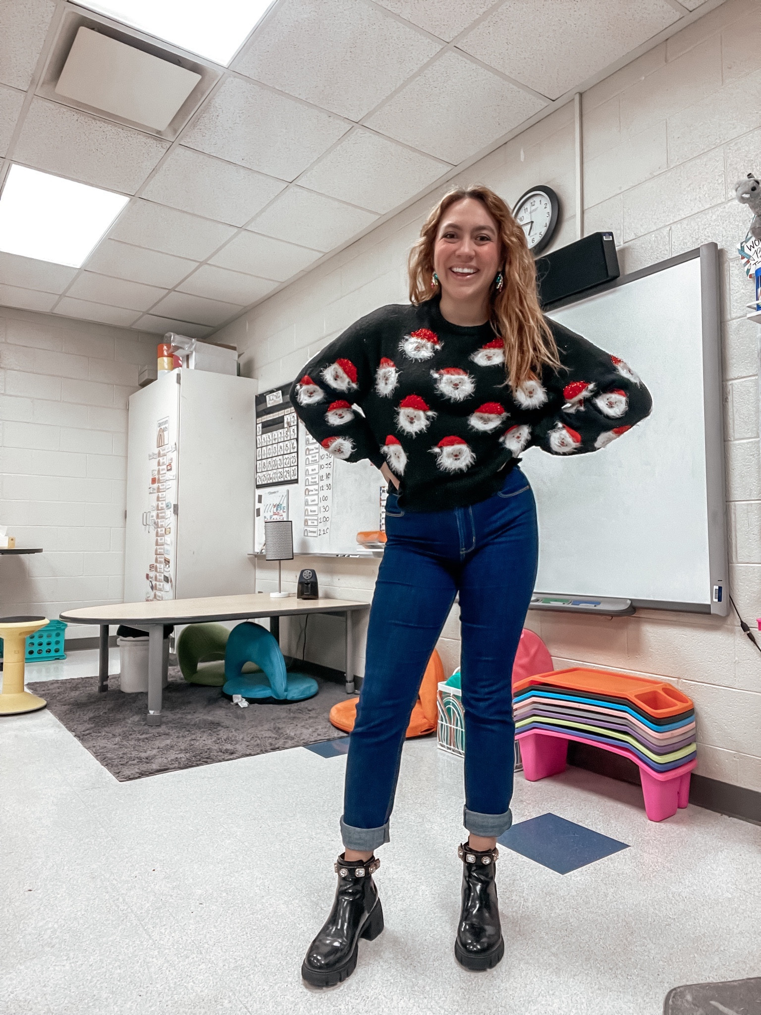 Winter sweaters, Christmas sweaters, festive sweaters, ugly Christmas sweaters, teacher outfits, teacher style, teacher fashionn

#LTKHoliday #LTKSeasonal #LTKfindsunder50