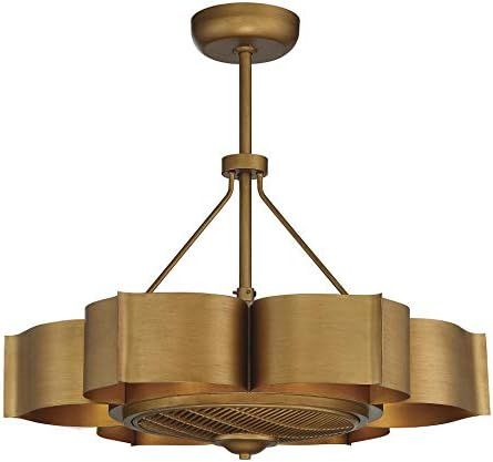 Savoy House 39-FD-125-54 Stockholm 6-Light Fandelier in Gold Patina (31" W x 12"H) | Amazon (US)