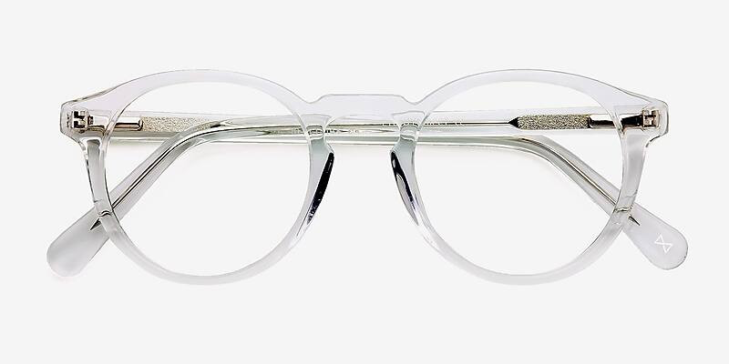 Theory Round Translucent Full Rim Eyeglasses | Eyebuydirect | EyeBuyDirect.com