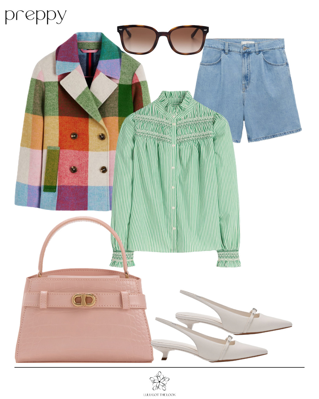 Green striped blouse: 4 styles - preppy 

 #LTKootd #LTKSeasonal #LTKU