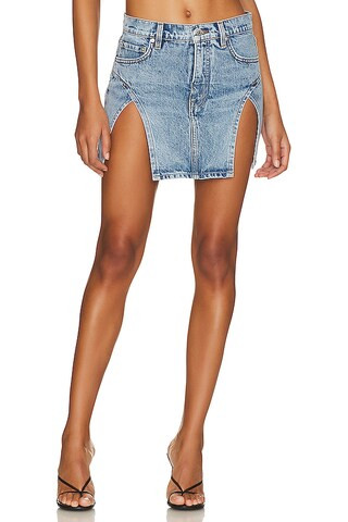 Jasmine Mini Skirt in North Beach | Revolve Clothing (Global)