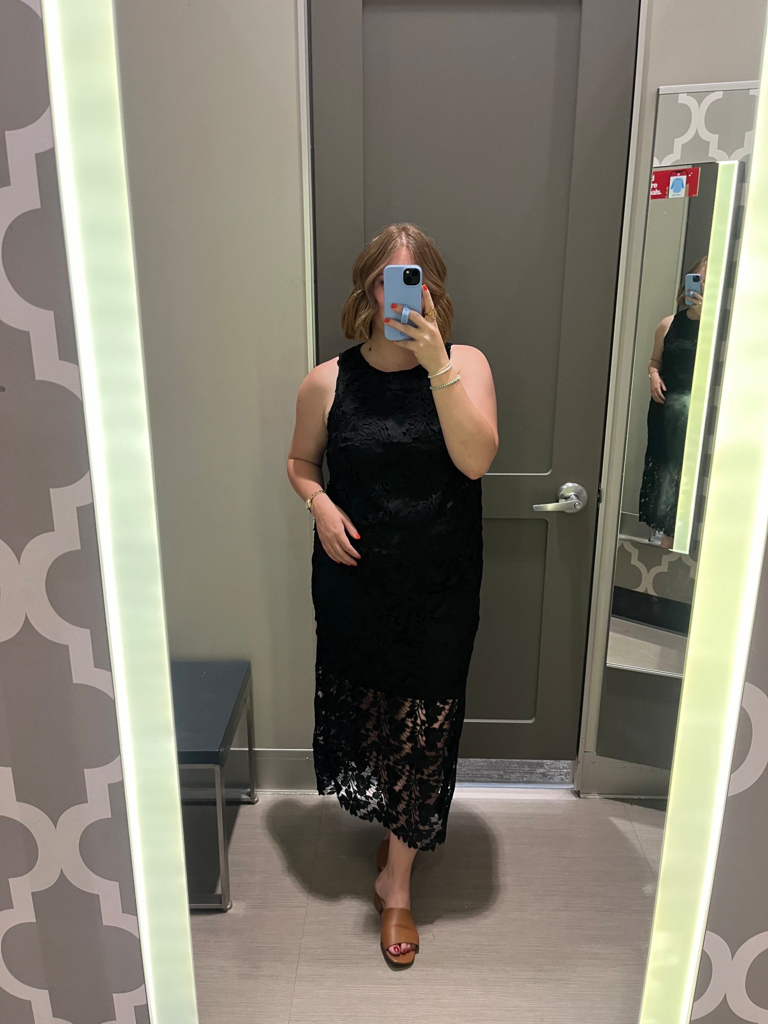 Wedding or event look // This lace set is amazing quality and so chic! Wearing L. Save for Target Circle Week next week 🎯

#LTKWedding #LTKSaleAlert #LTKMidsize