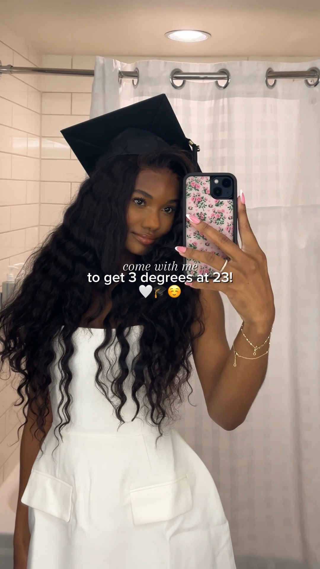 come with me to get 3 degrees at 23! 🤍🎓☺️ #Nordstrompartner @nordstrom @shop.LTK #liketkit 