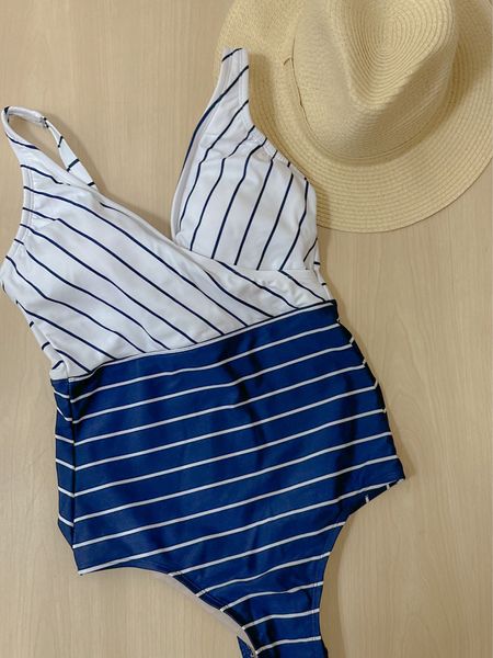 👙The most flattering one piece! Love the stripes and color combo. The light on top and dark on the bottom make this so figure flattering. 

#swimsuit #onepiece #onepieceswimsuit #springbreak #springbreakstyle #targetswim springbreaktravel #swim 

#LTKtravel #LTKFind #LTKswim