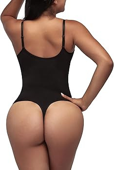 SHAPERX Bodysuit for Women Tummy Control Shapewear Seamless Sculpting Thong Body Shaper Tank Top | Amazon (US)