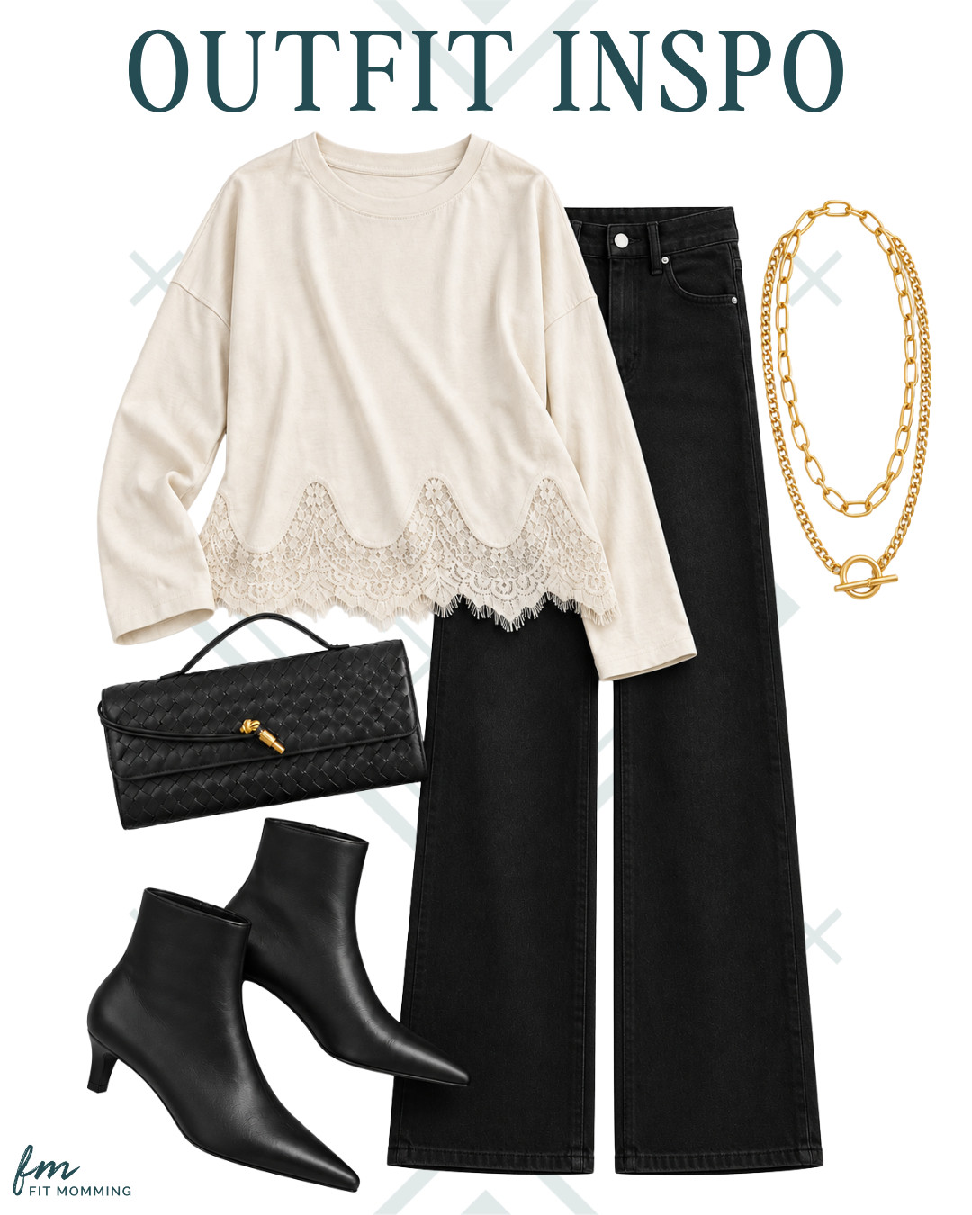 Cute look for the office or a date night!  

 