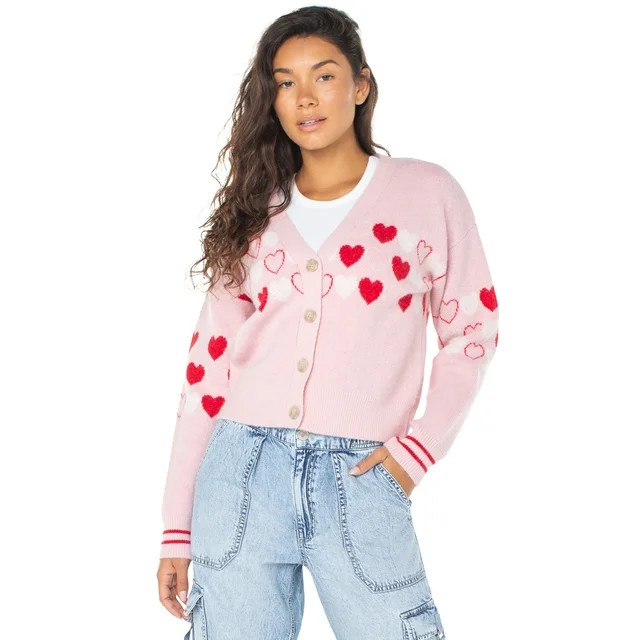 Celebrity Pink Cardigan Sweater | Walmart (US)