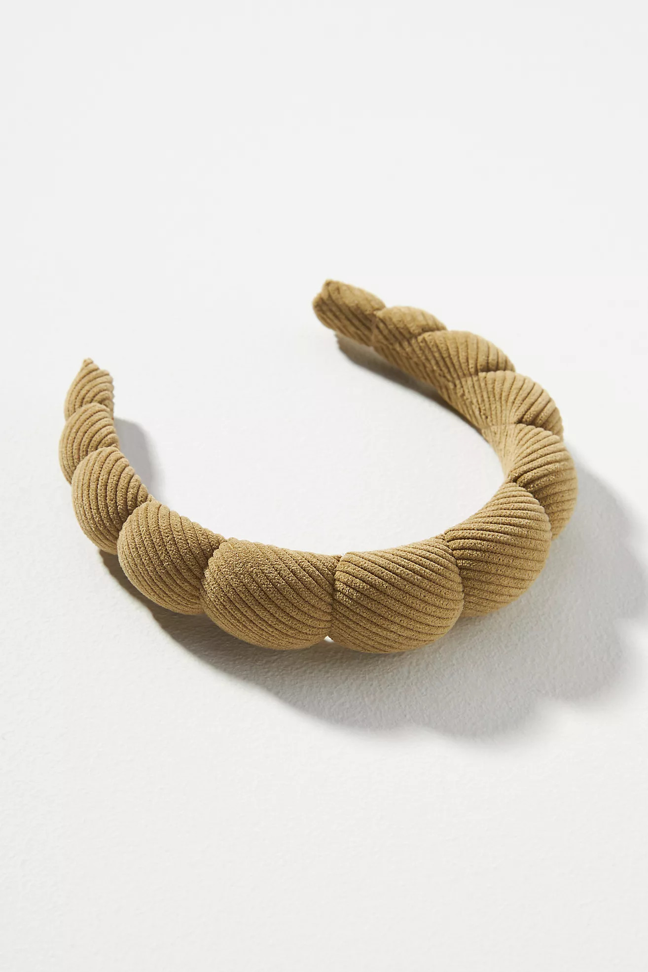 Velvet Corduroy Bubble Headband | Anthropologie (US)