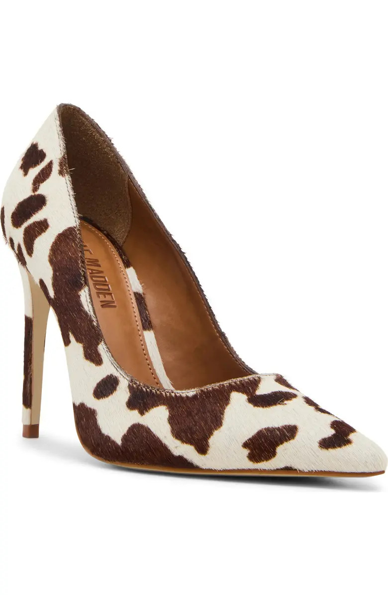 Noir Genuine Cafl Hair Pump (Women) | Nordstrom