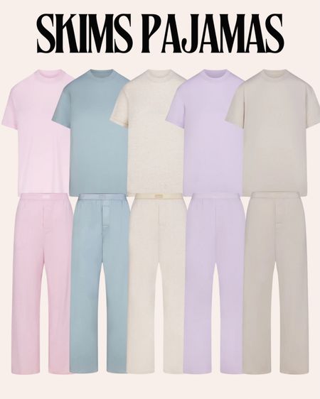 Obsessed with skims pajamas! They are so comfortable and soft! I wear size small 

#LTKFindsUnder100 #LTKStyleTip
