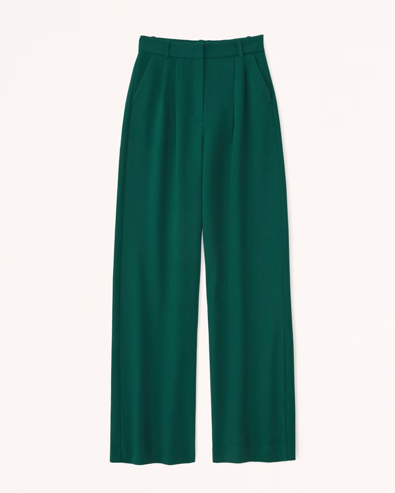 Women's A&F Sloane Tailored Pant | Women's Bottoms | Abercrombie.com | Abercrombie & Fitch (US)