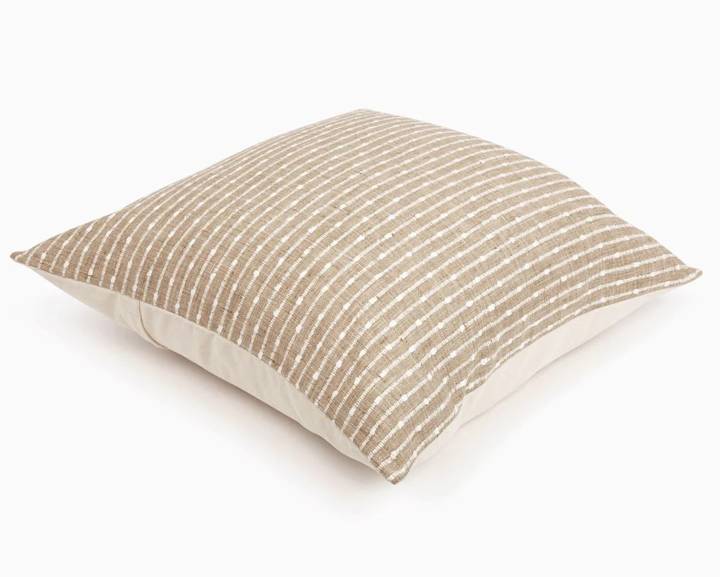 Coterie floor pillows feature durable, heavyweight cotton backs and concealed brass zippers. | Coterie, Brooklyn