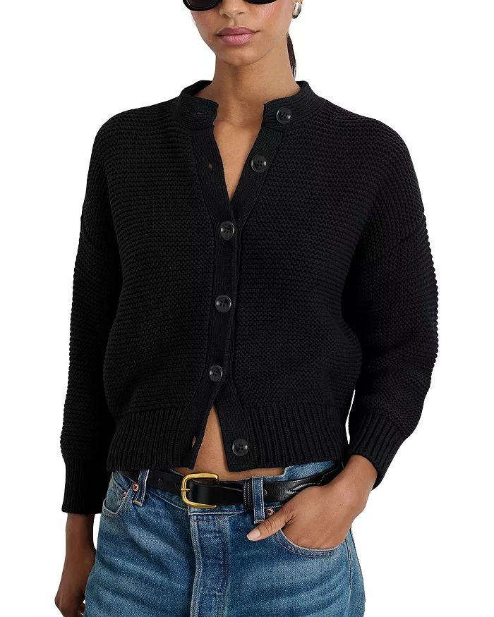 Alex Mill Nico Crewneck Cotton Cardigan Women - Bloomingdale's | Bloomingdale's (US)