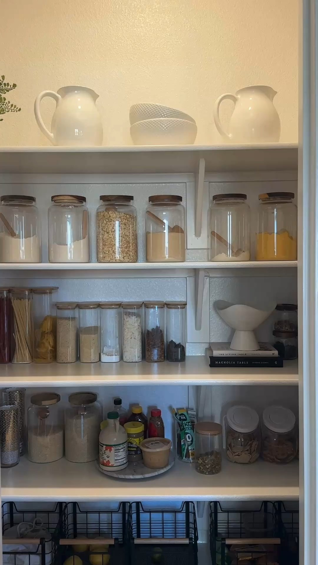 Just finished setting up our new pantry, and I can’t stop staring at it 🤍 Every jar, basket, and label has its place — it finally feels like home. I wanted something functional and beautiful, and these Amazon organizers made it so easy to pull together. From clear glass canisters to wooden bins, everything feels calm, clean, and intentional. Linking all my pantry favorites that made this space come together.

#organizedhome #pantrygoals #amazonfinds #newhome #pantryorganization #over40style #affordablefinds #homeaesthetic #neutralhome #ltkhome #ltkamazonfinds


#LTKOver40 #LTKdayinmylife #LTKHome