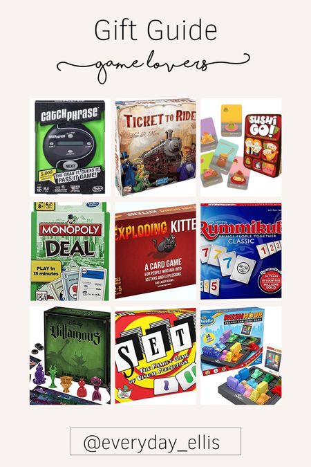 Gift guide for adults. Gift guide games. Game ideas. Gift ideas. Target. Amazon  

#LTKHoliday #LTKGiftGuide #LTKfamily