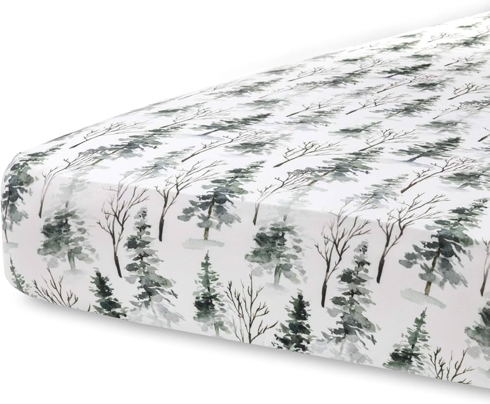 Pobi Baby - Premium Fitted Crib Sheets for Standard Crib Mattress - Ultra-Soft Cotton Blend, Styl... | Amazon (US)