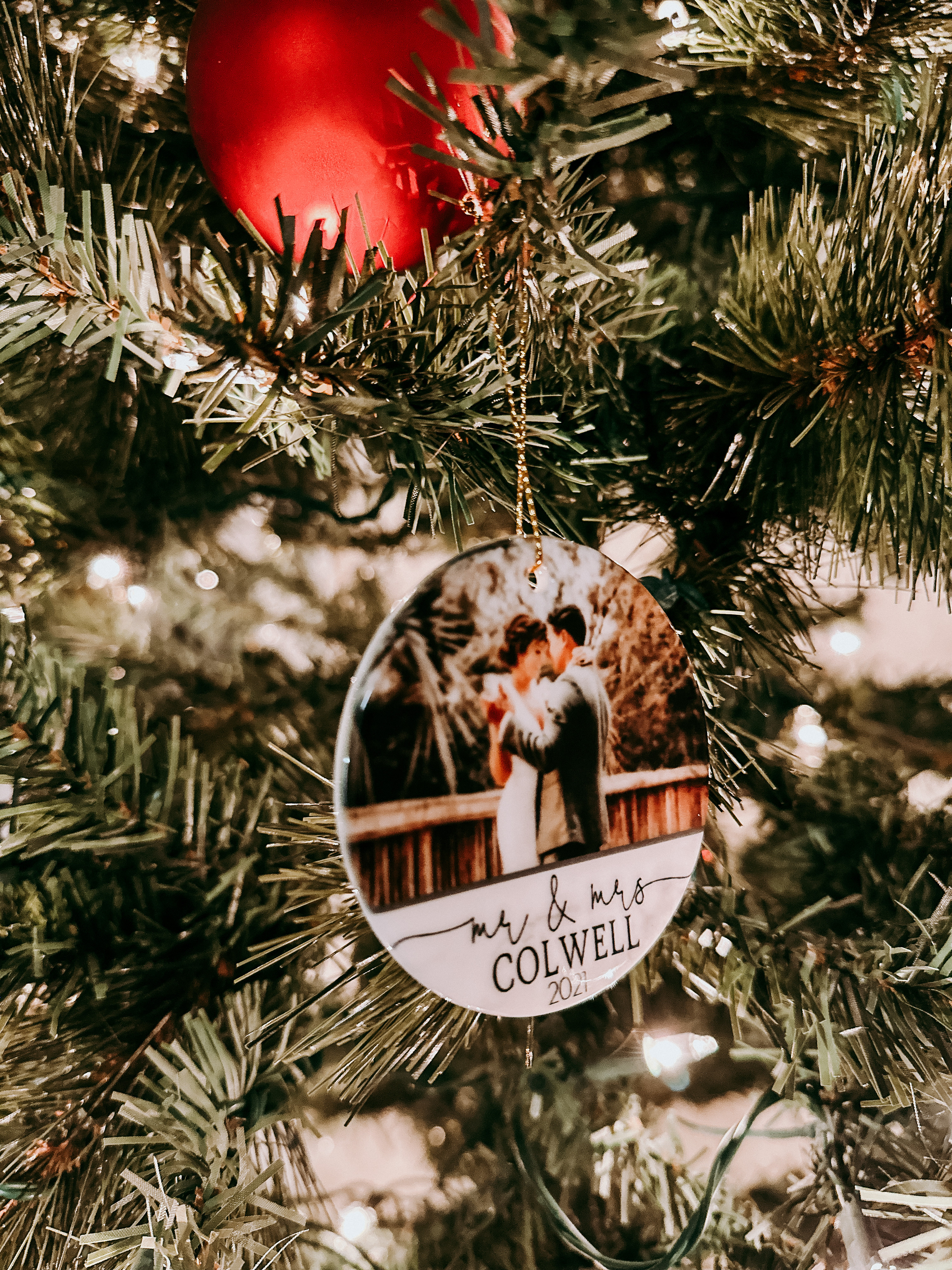Personalized ornament, custom ornament, Christmas decor, Christmas ornament, newlyweds, new baby, first Christmas

#LTKFindsUnder50 #LTKHoliday #LTKSeasonal