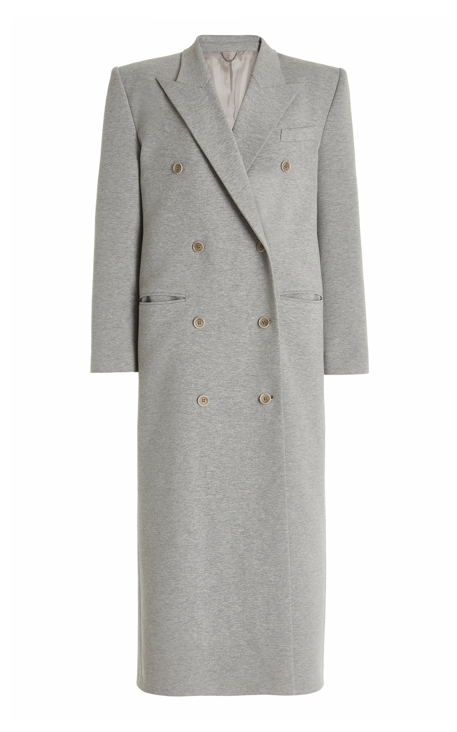 Double-Breasted Cotton Coat | Moda Operandi (Global)
