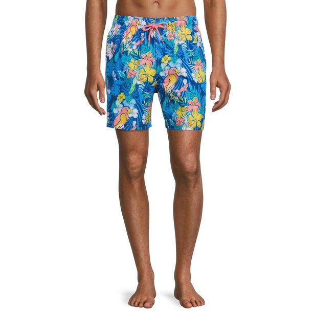 George Men's Stretch Novelty Swim Trunks - Walmart.com | Walmart (US)