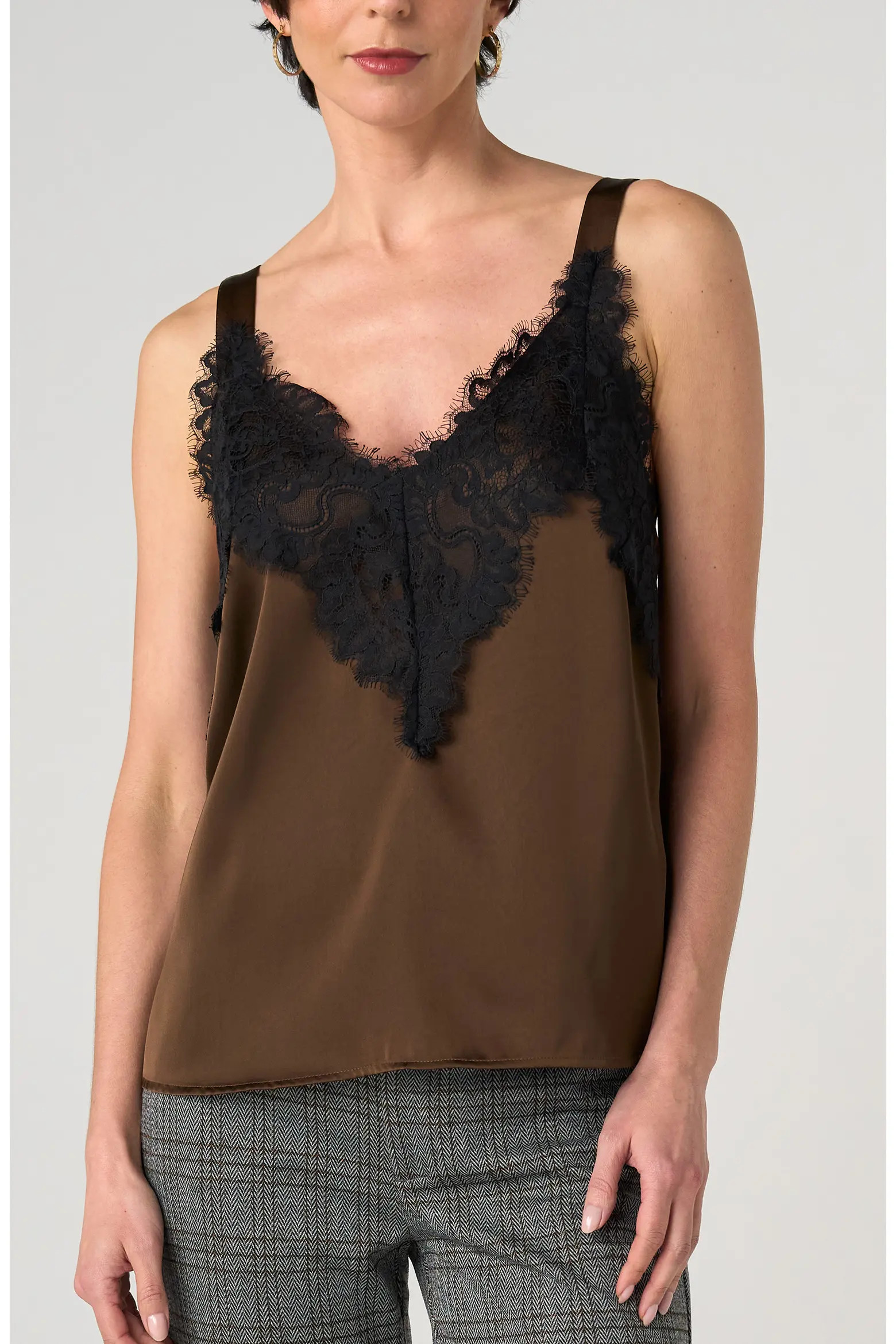 Lace Trim Satin Camisole (Women) | Nordstrom | Nordstrom