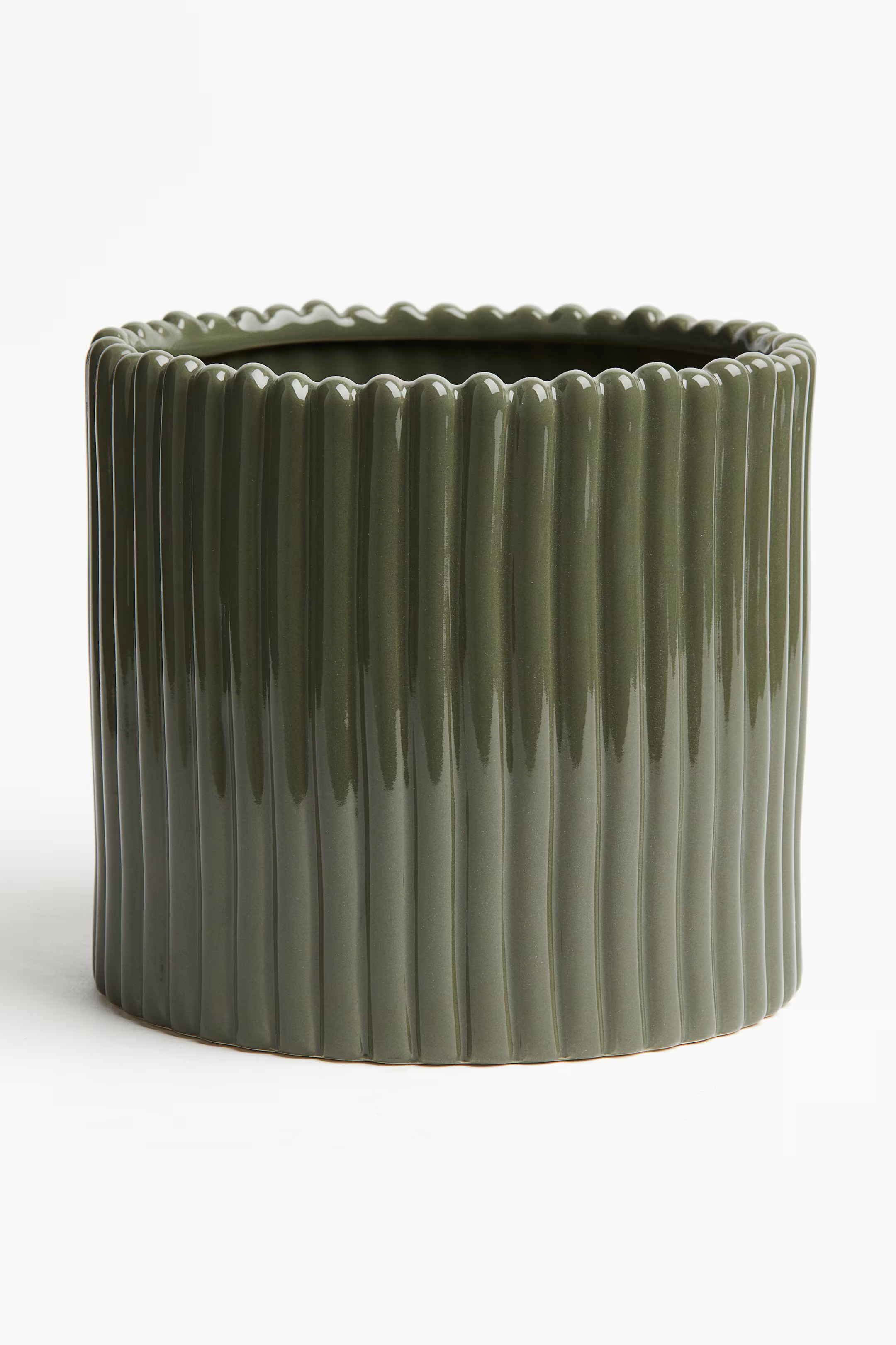 Large Stoneware Plant Pot | H&M (US + CA)