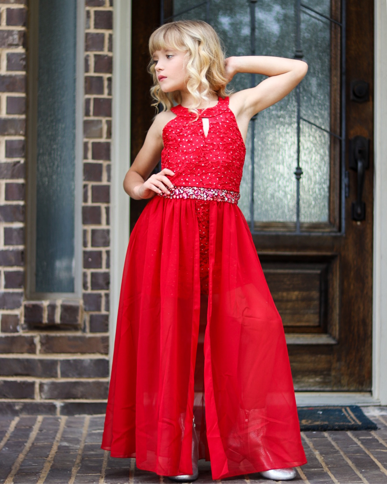 Maxi Dress Girls Walk Through Maxi Romper Speechless Girls High