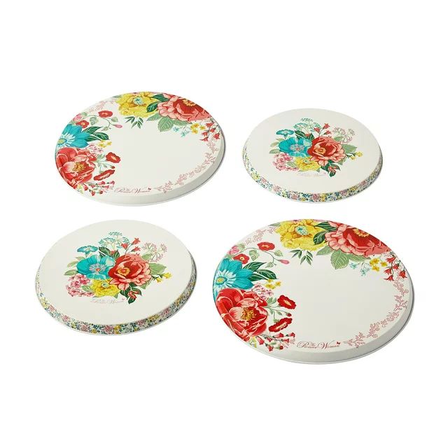 The Pioneer Woman Fancy Flourish Multi Color 4-Piece Range Covers Set | Walmart (US)