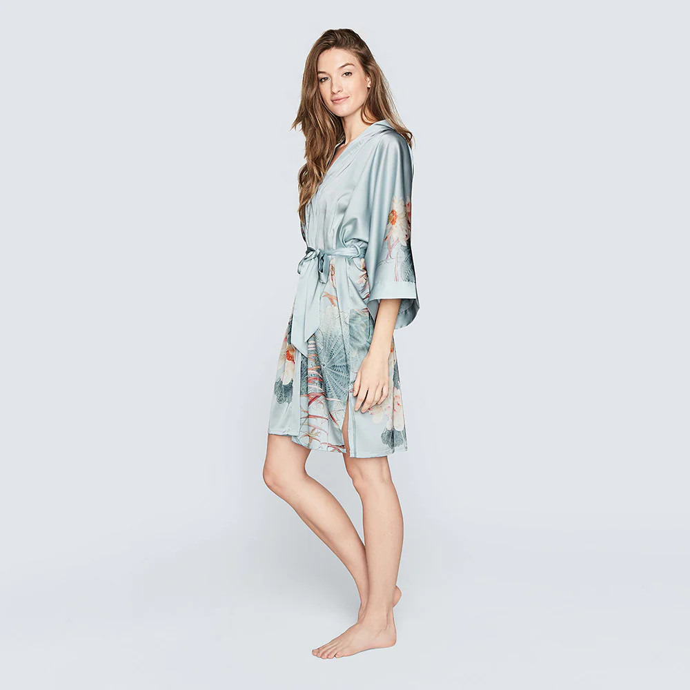 Maren Short Kimono Robe | KIM+ONO